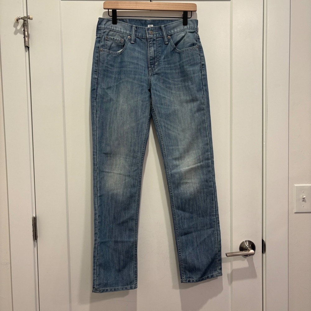 Levis 511 Slim Fit Blue Denim Jeans Mens 30x32 Medium Wash 04511-1507